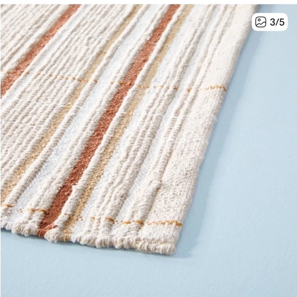 HEARTH & HAND SMALL RUG scatter Strip NWT  brand new